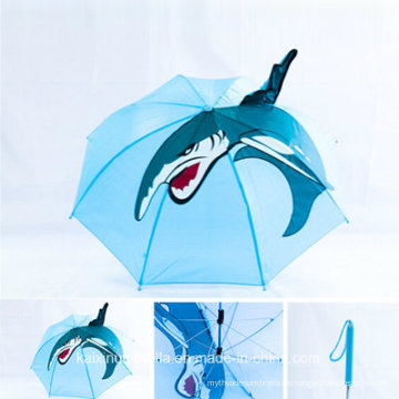 Shark Design Mini Kinder Regenschirm